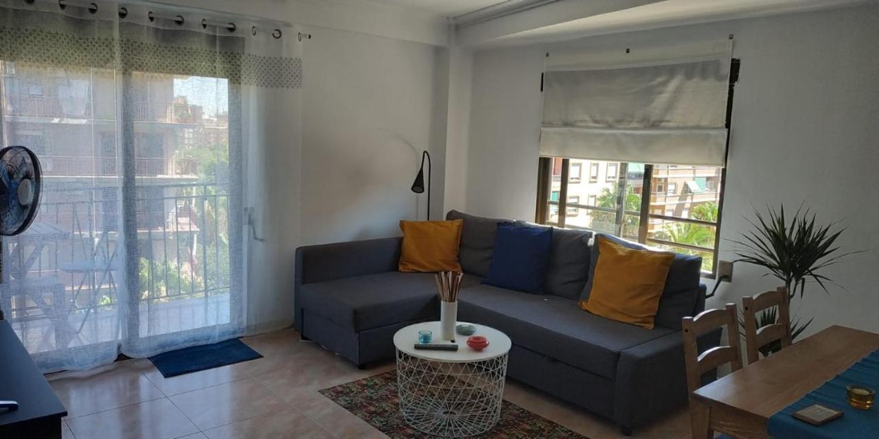 Cozy & Bright Flat At The Entrance Of Old Valencia Apartment Exterior foto